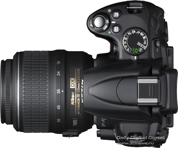 Универсальная 12,3-Мп "цифрозеркалка" Nikon D5000